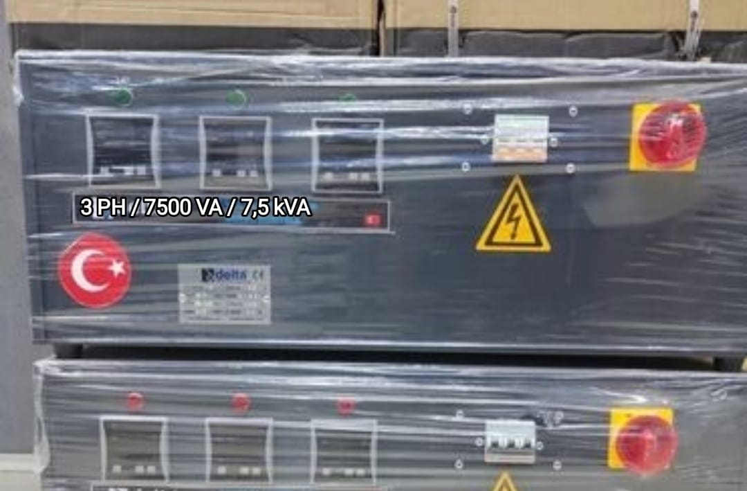 Stablizator 3 faza 7500 VA / 7,5 kVA