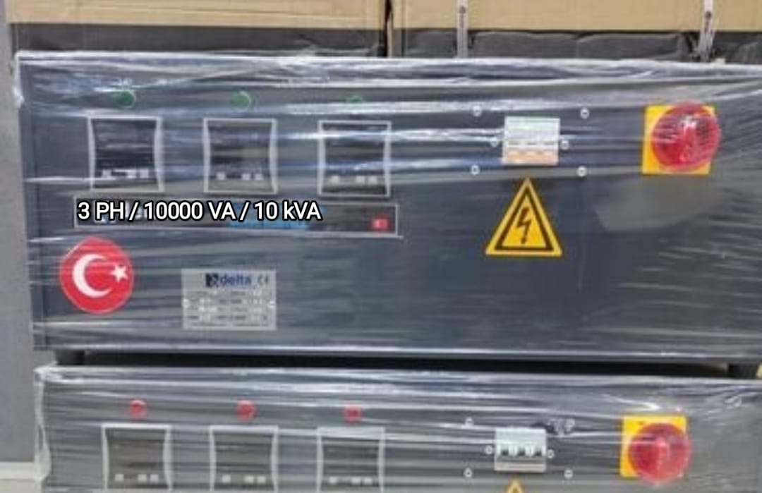Stablizator 3 faza 10000 VA / 10 kVA