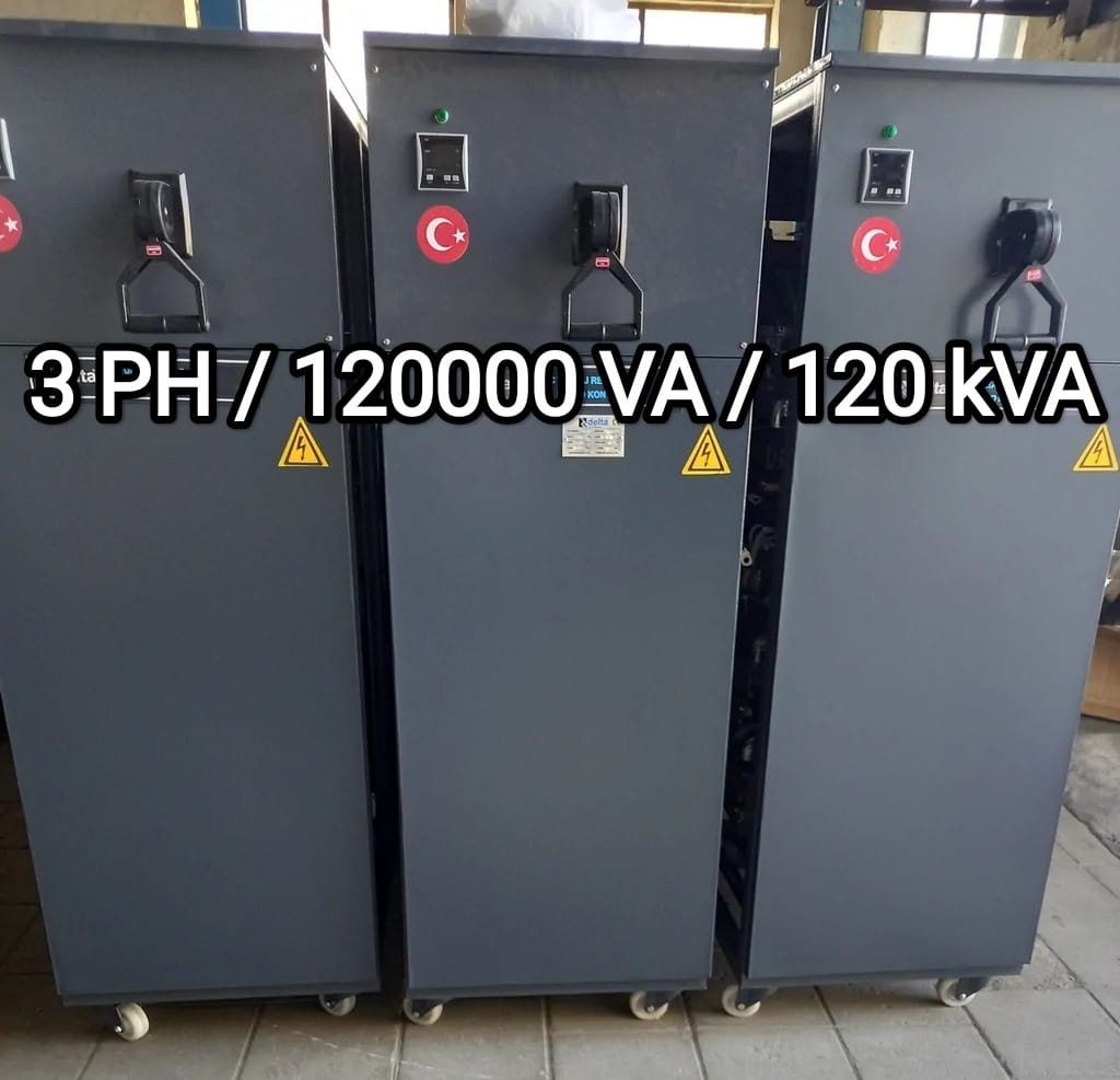 Stablizator 3 faza 120000 VA / 120 kVa