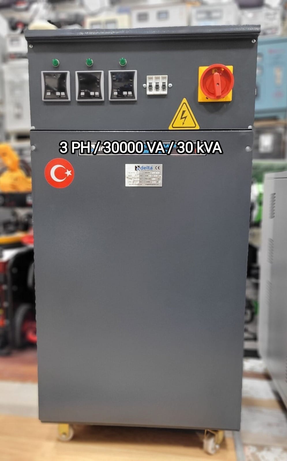 Stablizator 3 faza 30000 VA / 30 kVA
