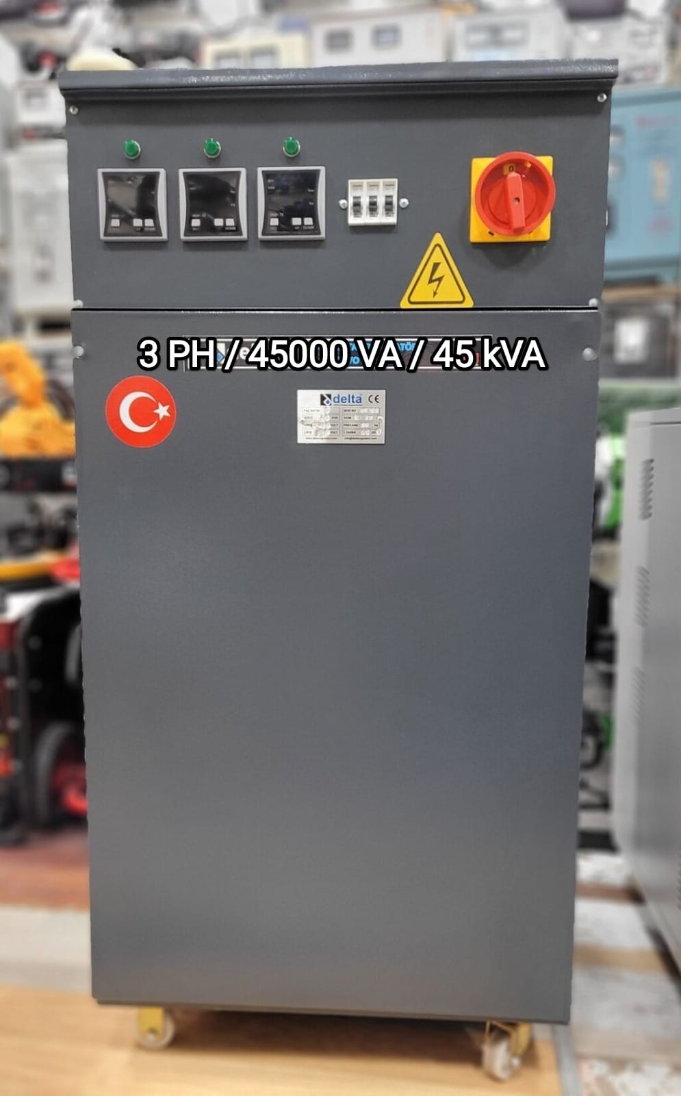 Stablizator 3 faza 45000 VA / 45 kVA