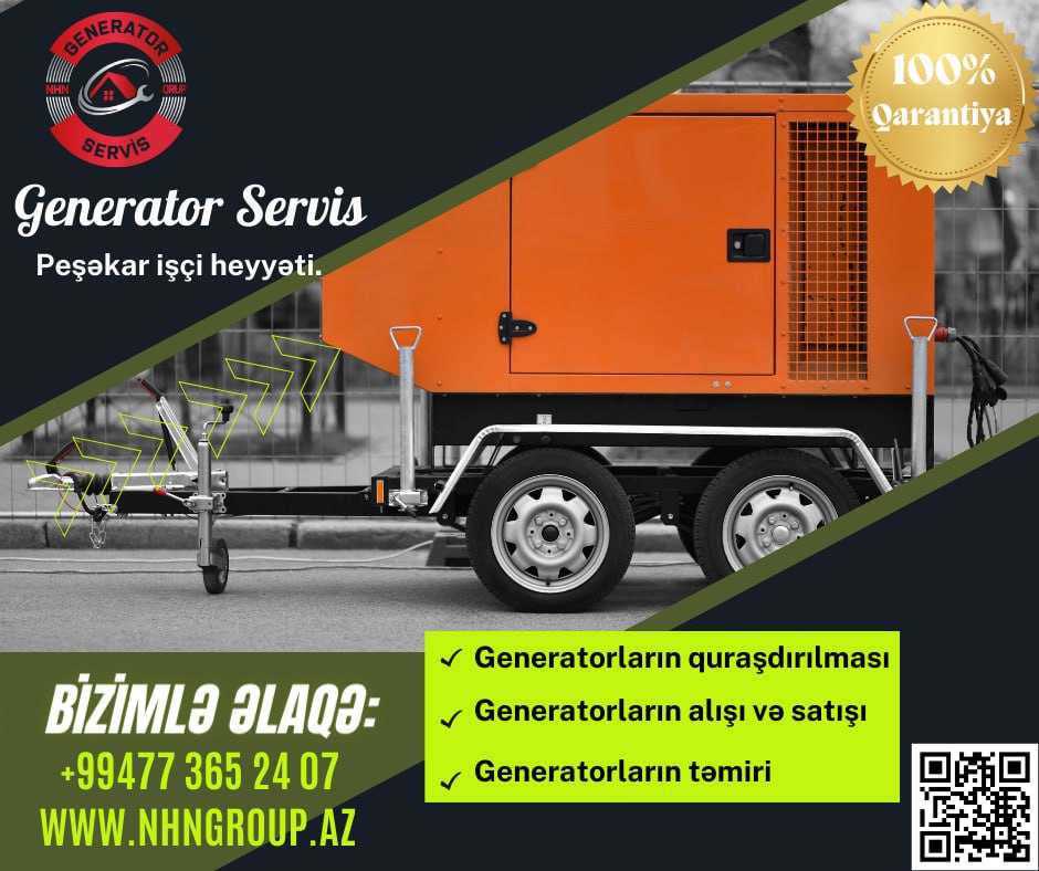Generatorlara məsafədən nəzarət